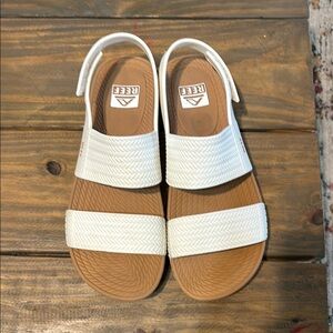 Reef White Sandals